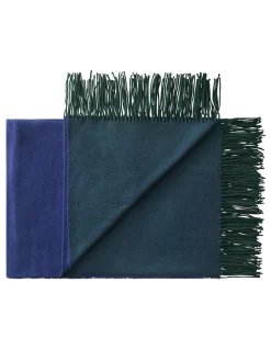 Franja Plaid, pink/yellow fra Silkeborg Uldspinderi