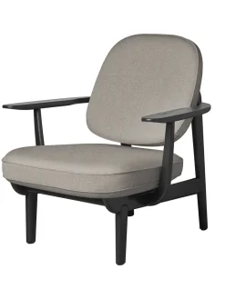 Fred Lænestol, sortfarvet ask fra Fritz Hansen