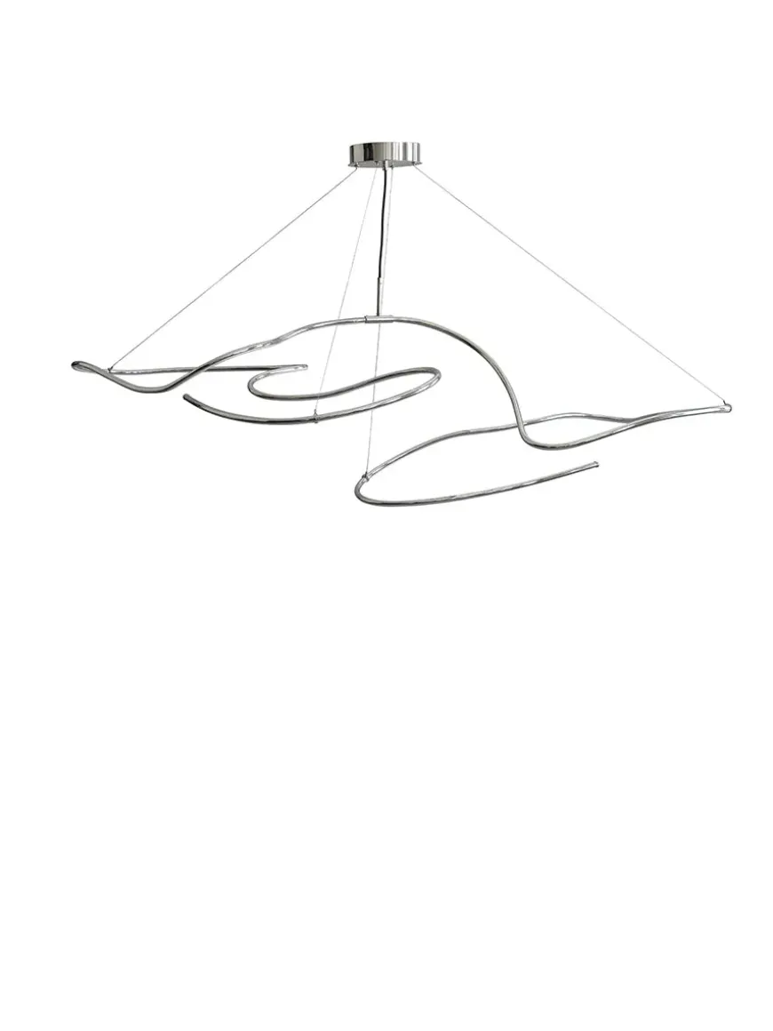 Ghost Chandelier, Big, Burned Black fra 101 Copenhagen