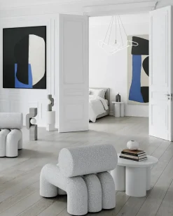 Ghost Chandelier, Big, Chrome fra 101 Copenhagen