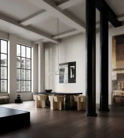 Ghost Chandelier, Mini, Burned Black fra 101 Copenhagen