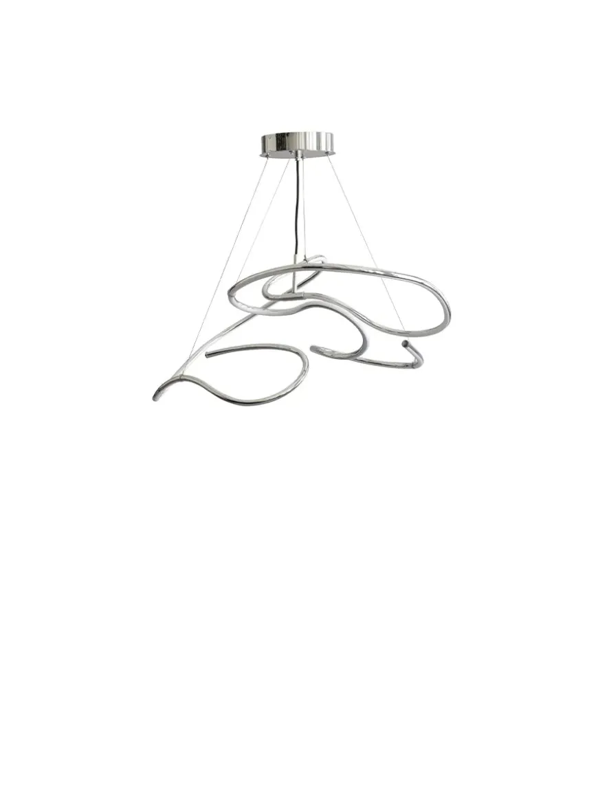 Ghost Chandelier, Mini, Chrome fra 101 Copenhagen