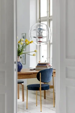 Globe, Brass Finish pendel Ø40 af Verner Panton