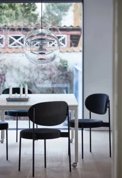 Globe, Brass Finish pendel Ø40 af Verner Panton