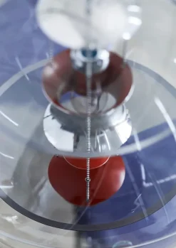 Globe, Coloured Glass pendel Ø40 af Verner Panton