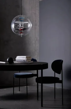 Globe, Glass pendel Ø50 af Verner Panton