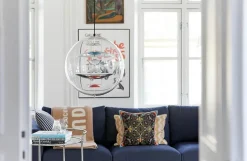 Globe, Glass pendel Ø50 af Verner Panton