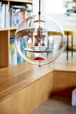 Globe, Glass pendel Ø40 af Verner Panton