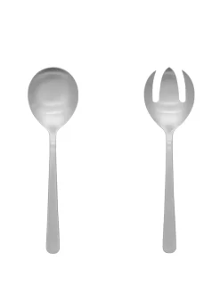 Grand Prix Salatbestik i mat stål, lille fra Kay Bojesen