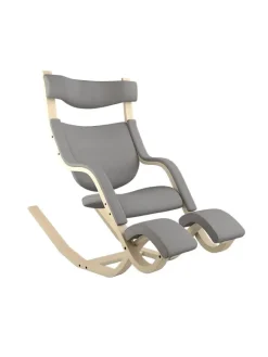 Gravity Balans Lænestol fra Variér (Sort ask)