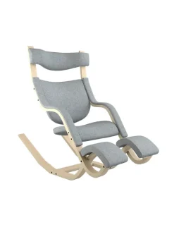 Gravity Balans Lænestol fra Variér (Sort ask)