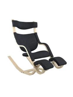 Gravity Balans Lænestol fra Variér (Sort ask)
