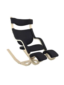 Gravity Balans Lænestol fra Variér (Sort ask)