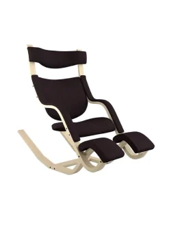 Gravity Balans Lænestol fra Variér (Sort ask)