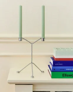 Hexagon Candle 4 Stk., dark fra Hay