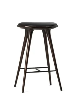 Høj barstol i aluminium fra Mater