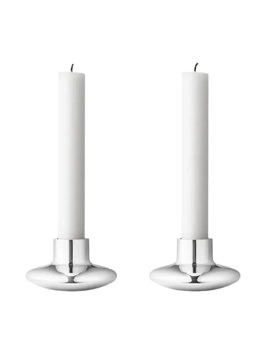 HK lysestage, 2 stk fra Georg Jensen