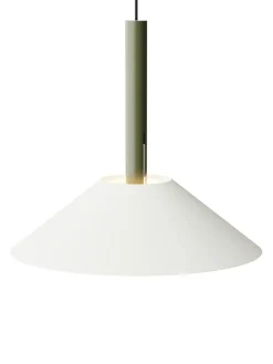 Hook pendant large, white fra Nine