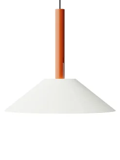 Hook pendant large, white fra Nine