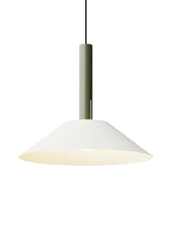 Hook pendant small, white fra Nine