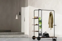 Host Wardrobe, black oak fra Stellar Works