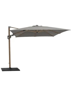 Hyde Luxe Parasol 3x3 m. med tilt inkl. fod fra Cane-line
