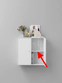 Hylder til Montana åben reol