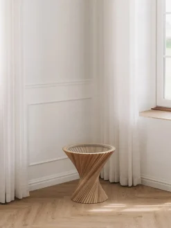 HYPERBEL sidebord, natur eg fra VIA Copenhagen