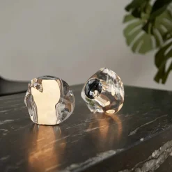 ICE BALL Portable Bordlampe, krom fra Loom Design