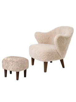 Ingeborg med Fodskammel, Boucle fra Audo Copenhagen