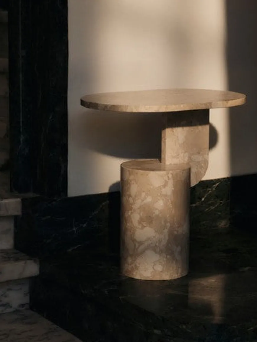 Insert Sidebord Stone Sand fra Ferm Living