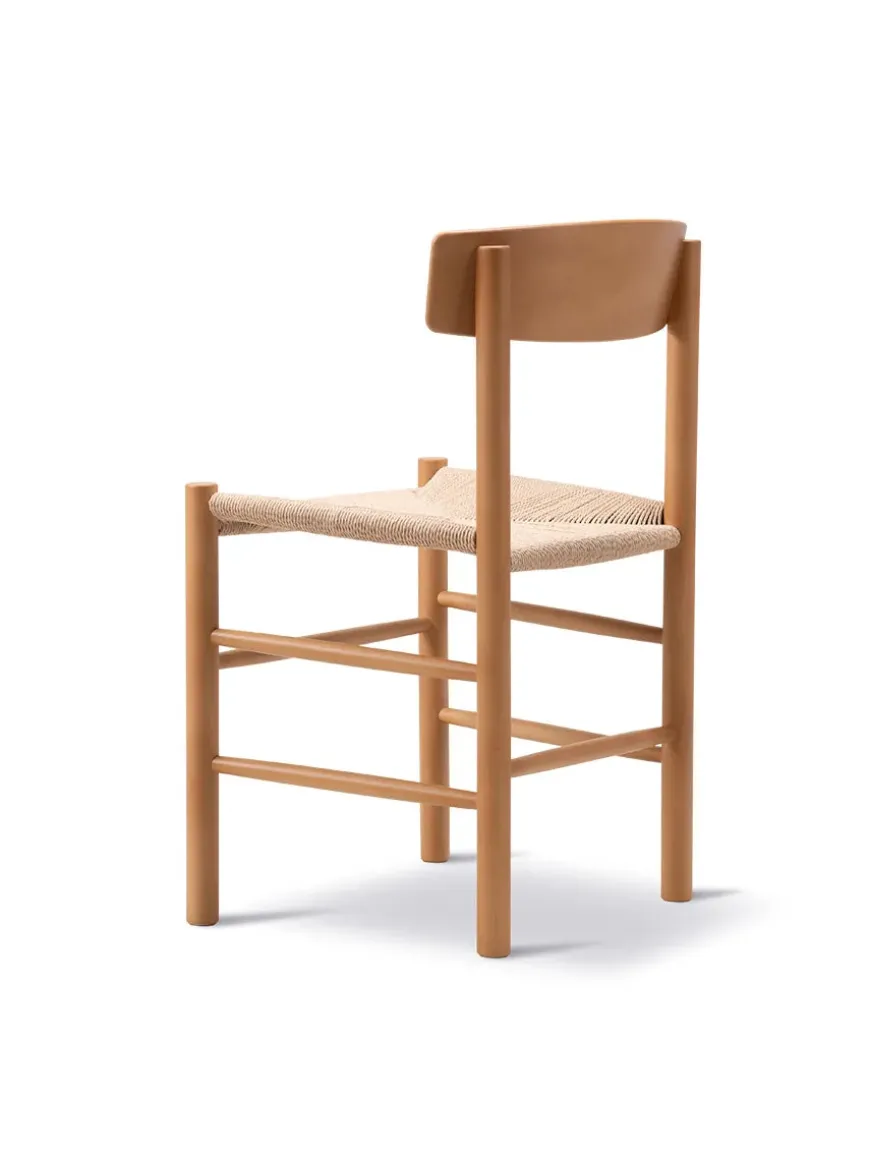 J39 Folkestolen, heritage red af Børge Mogensen