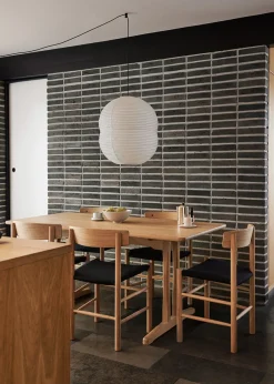 J39 Folkestolen Sædepolstret, Cognac Læder af Børge Mogensen