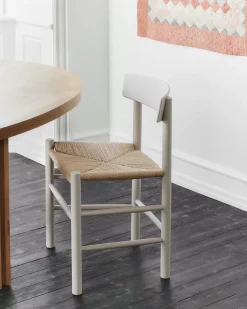 J39 Folkestolen, sortlakeret bøg af Børge Mogensen