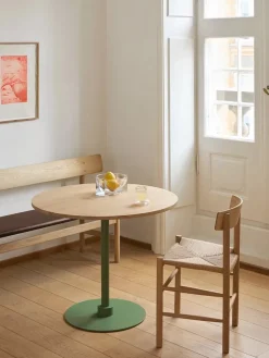 J39 Folkestolen, sortlakeret eg af Børge Mogensen