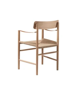 J186 Hesberg spisebordsstol, olieret eg fra FDB Møbler