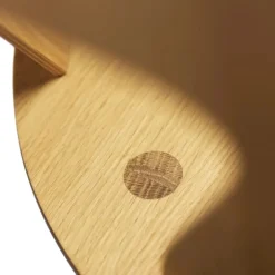 J45 spisebordsstol, lakeret eg af Børge Mogensen