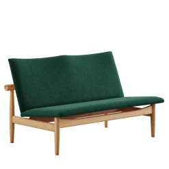 Japan 2 pers. sofa, eg klar olie af Finn Juhl