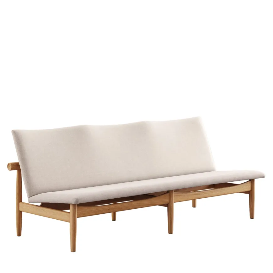 Japan 3 pers. sofa, valnød af Finn Juhl