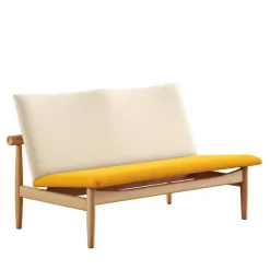 Japan 2 pers. sofa, valnød af Finn Juhl