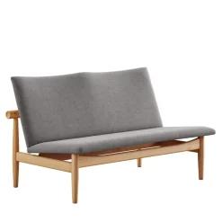 Japan 2 pers. sofa, valnød af Finn Juhl