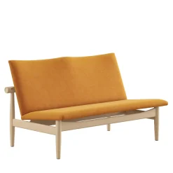 Japan 2 pers. sofa, valnød af Finn Juhl
