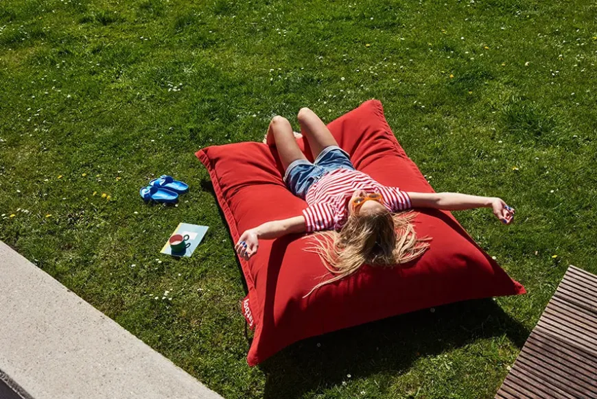 Junior Stonewashed sækkestol fra Fatboy