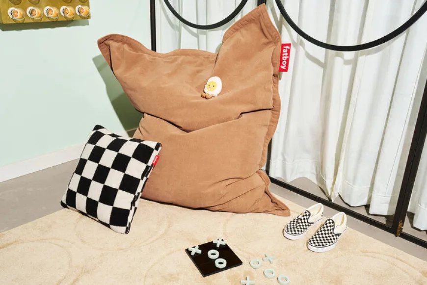 Junior Stonewashed sækkestol fra Fatboy