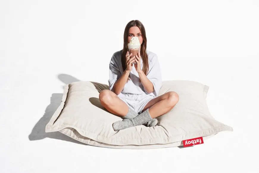 Junior Stonewashed sækkestol fra Fatboy