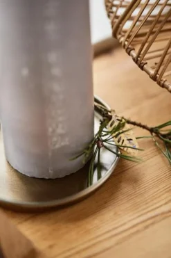 Kalenderlys 1–24 præget tal fra Ib Laursen