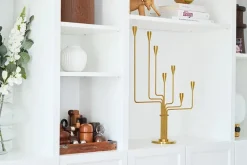 Karlsvognen Table Lysestage, sort fra Piet Hein