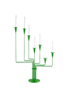 Karlsvognen Table Lysestage, sort fra Piet Hein