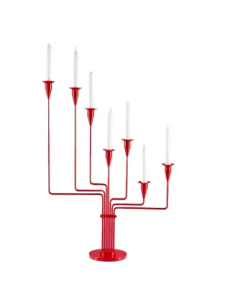 Karlsvognen Table Lysestage, lilla fra Piet Hein