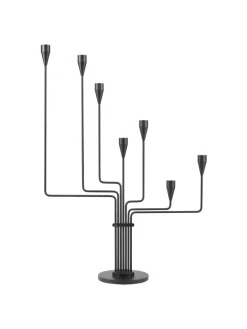 Karlsvognen Table Lysestage, messing fra Piet Hein